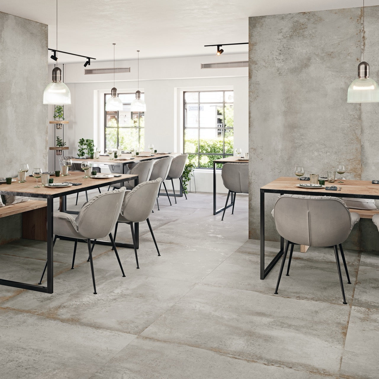 Grespania Distrito Aluminio 60x60