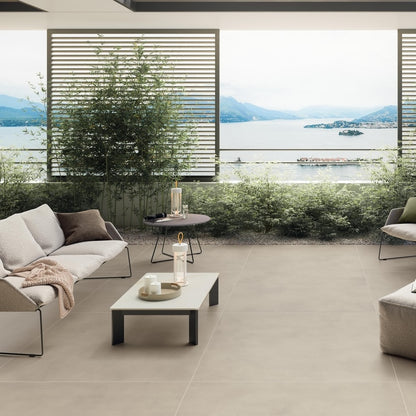 Atlas Concorde Boost Balance Ash 120x120 Outdoor Sensitech 20 MM Terrassenplatte