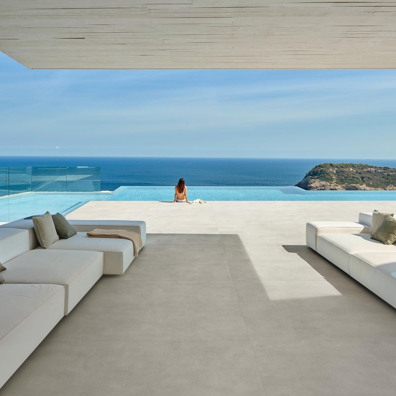 Atlas Concorde Boost Balance Pearl 120x120 Outdoor Sensitech 20 MM Terrassenplatte