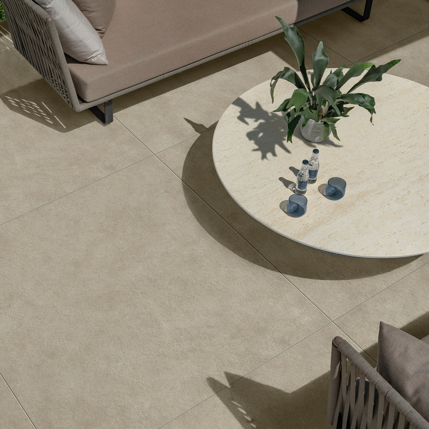 Atlas Concorde Boost Natural Pro Cinder 120x120 Outdoor Sensitech 20 MM Terrassenplatte