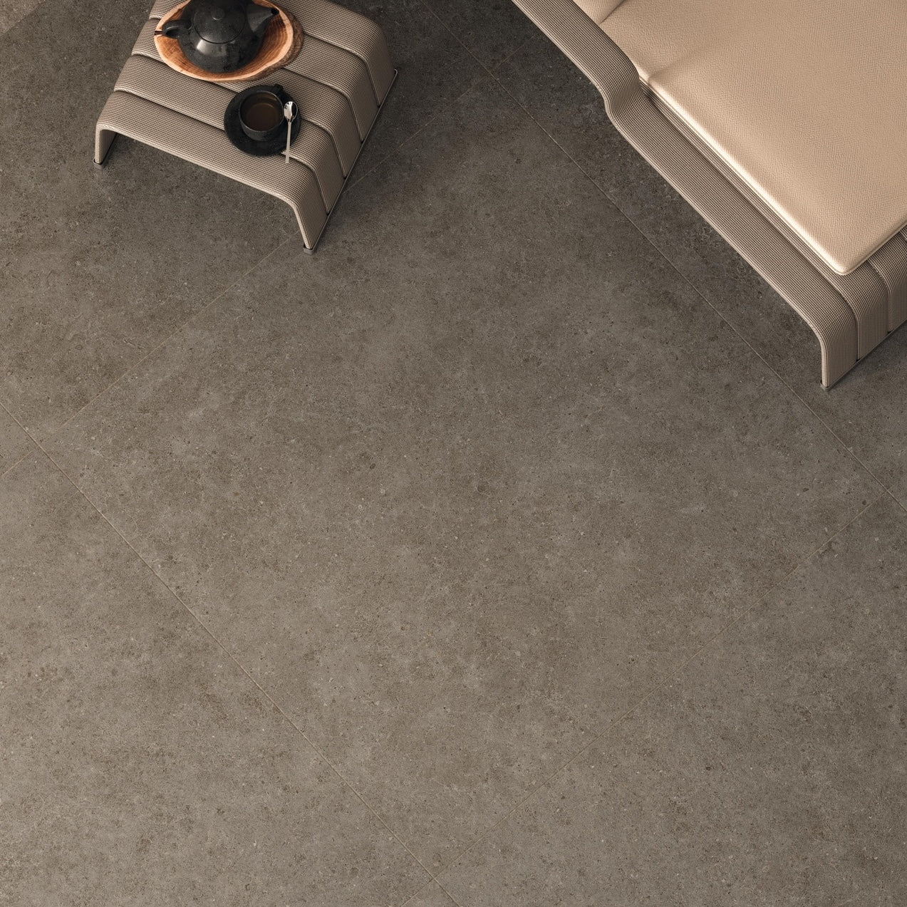 Atlas Concorde Boost Stone Taupe 120x120 Matt Sensitech