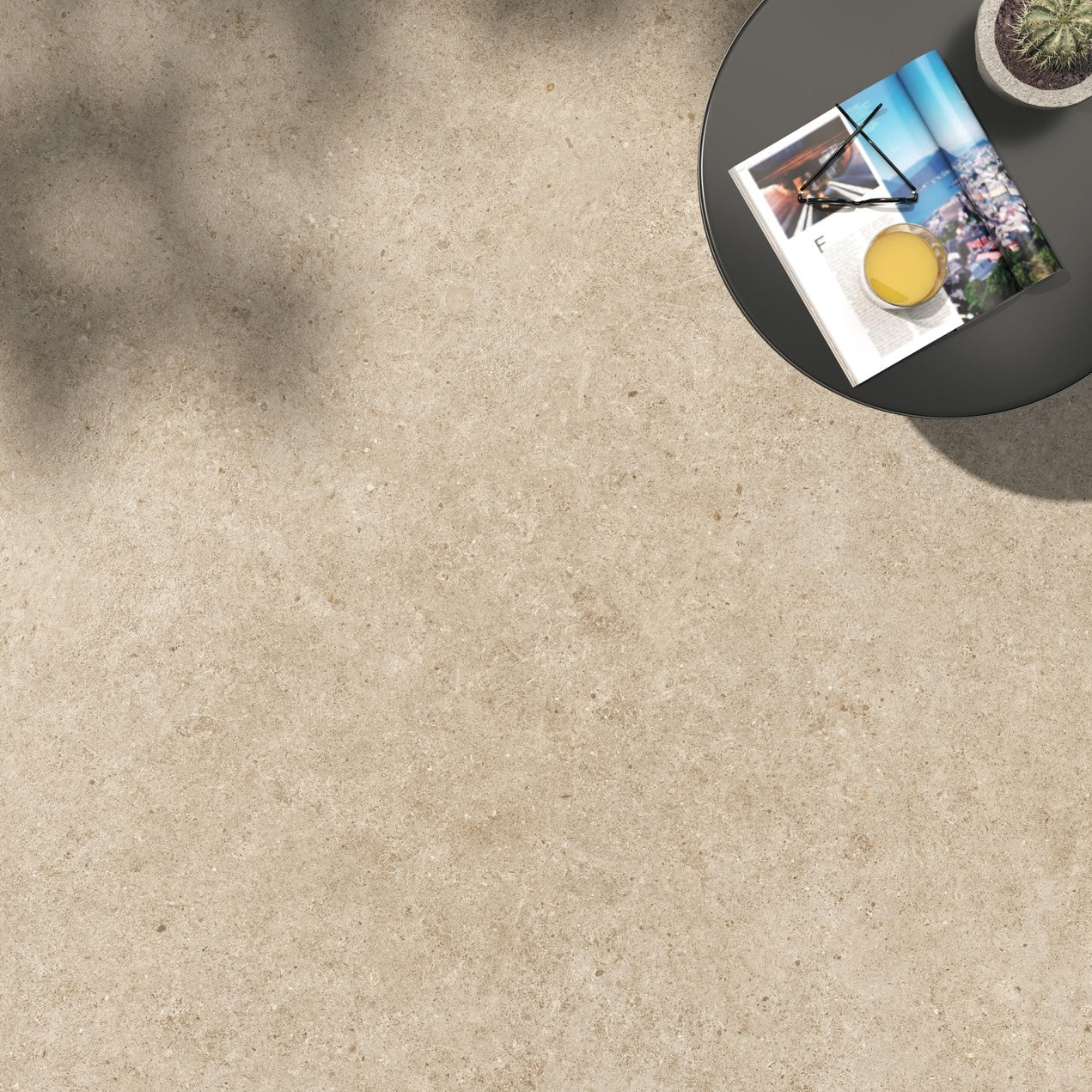 Atlas Concorde Boost Stone Cream 120x120 Outdoor Sensitech 20 MM Terrassenplatte