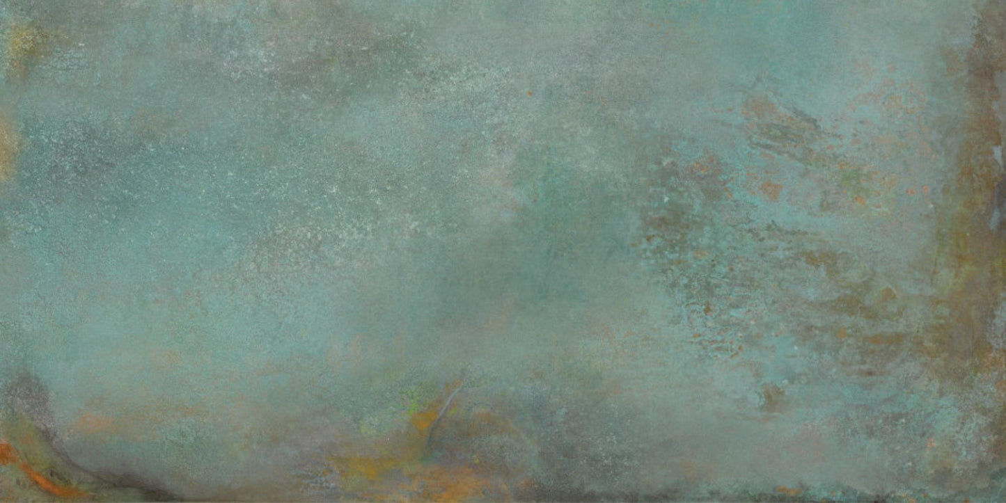 Ceramiche Caesar Alchemy Trace Mint 60x120 Lucidato RT