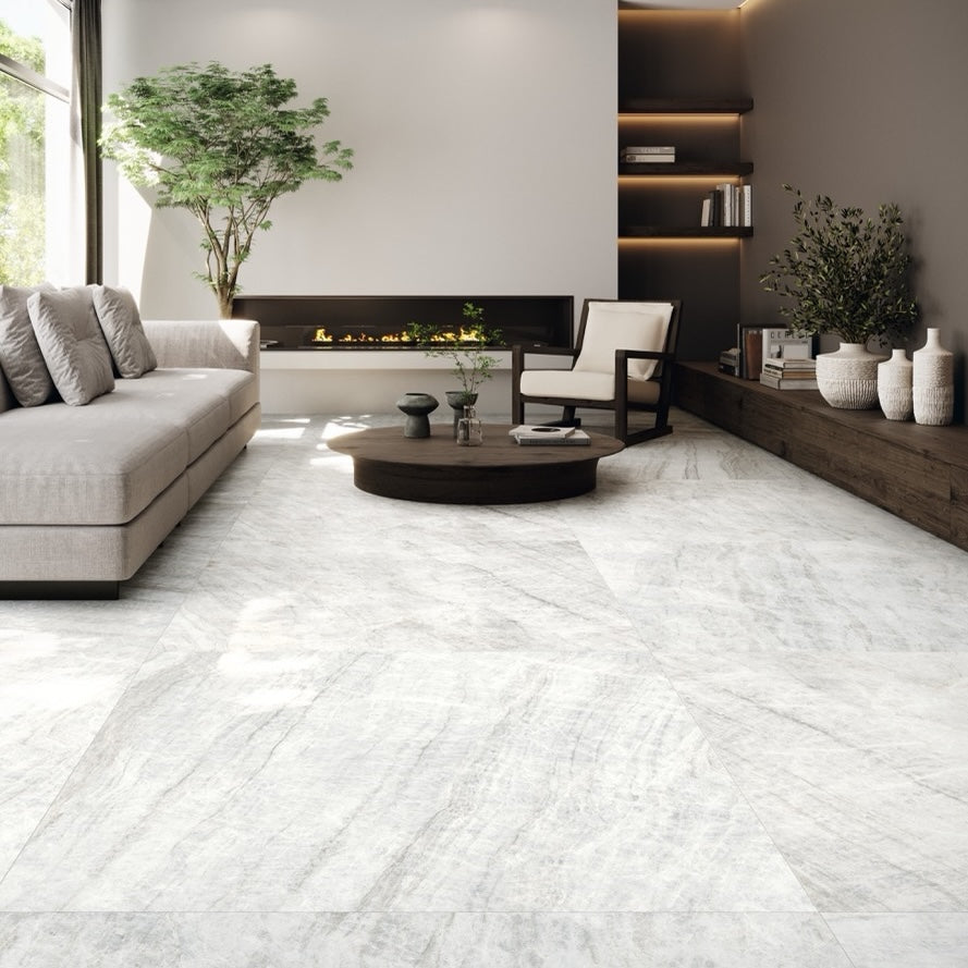 Grespania Taj Mahal White 120x120 Matt